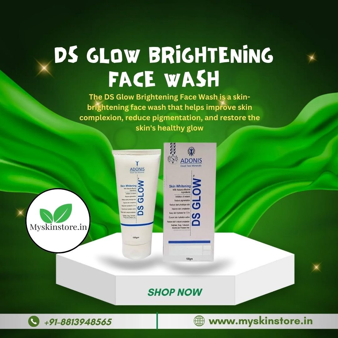 DS GLOW BRIGHTENING FACE WASH - Myskinstore