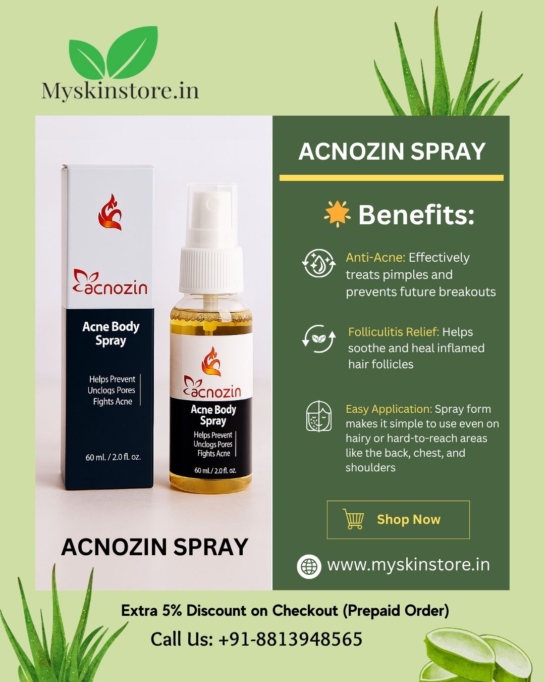 ACNOZIN SPRAY IN DELHI