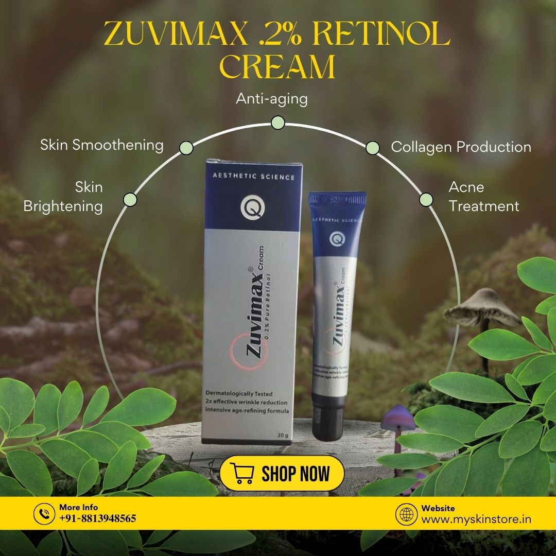 ZUVIMAX .2% RETINOL CREAM