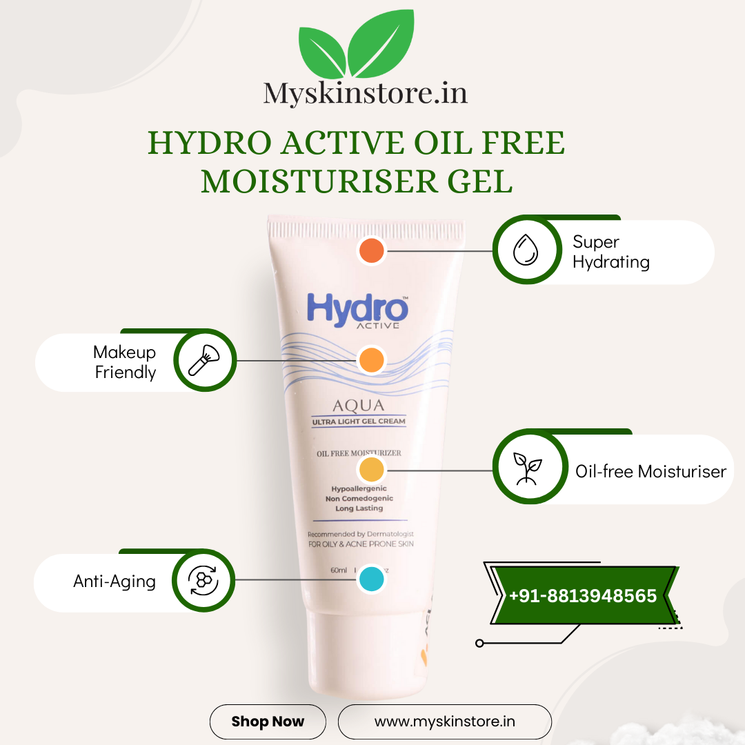 HYDRO ACTIVE OIL FREE MOISTURISER GEL