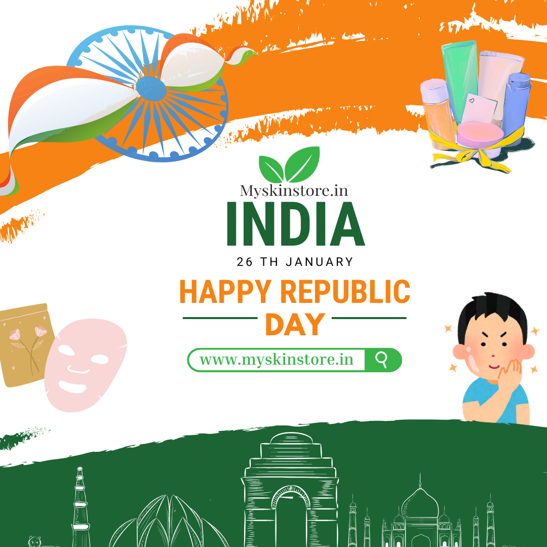 Happy Republic Day With Myskin store