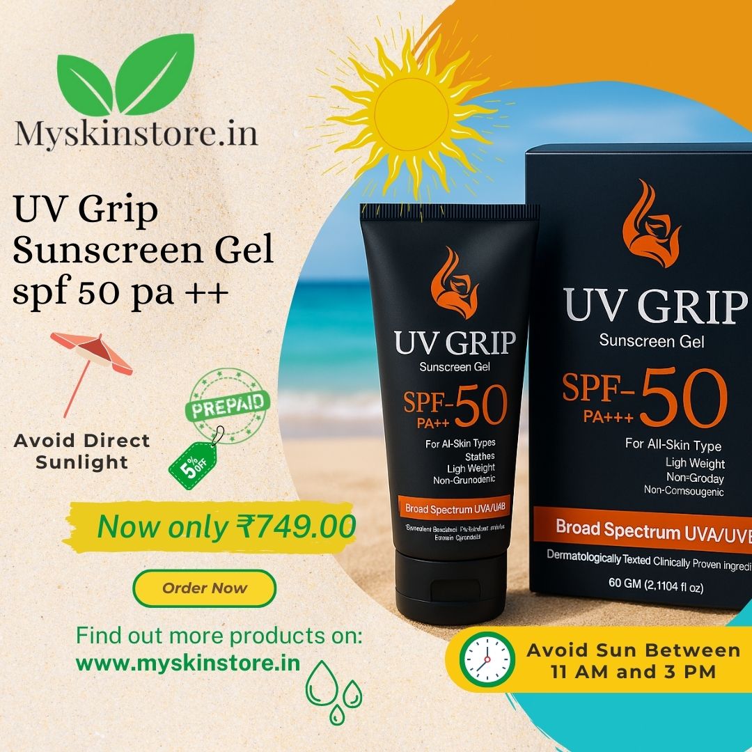 UV Grip Sunscreen Gel spf 50 pa ++