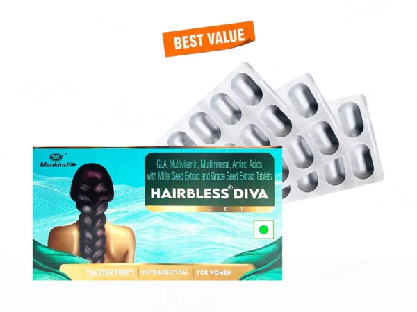 HAIRBLESS DIVA TABLETS