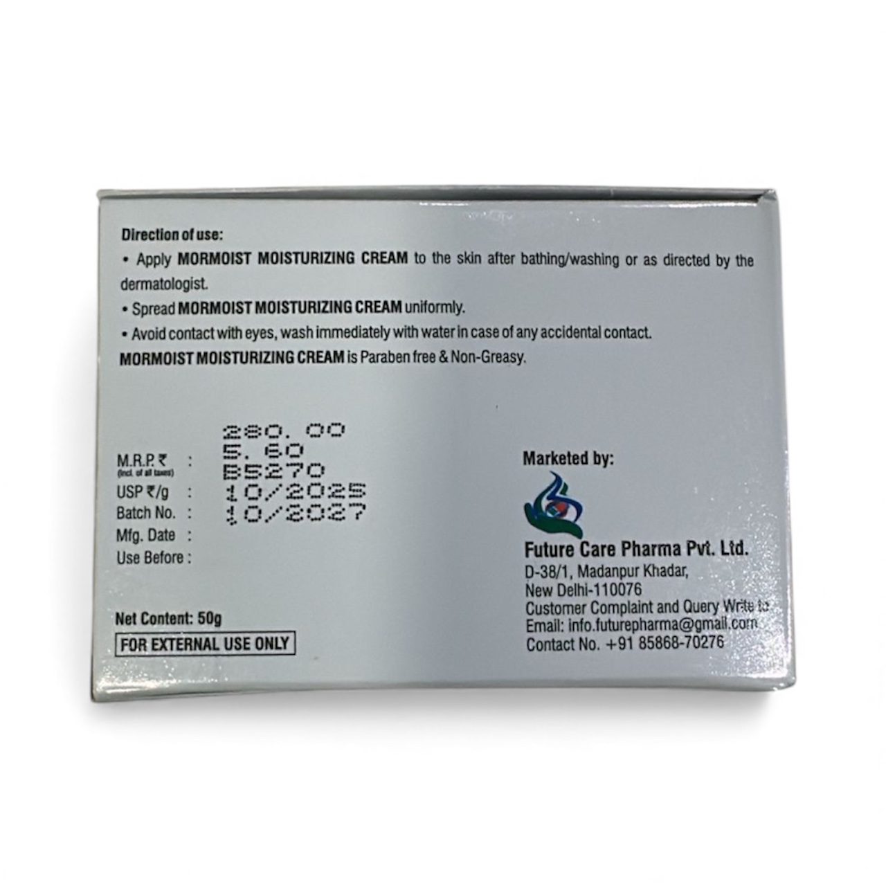 MORMOIST CREAM(PACK OF 2) - Image 3