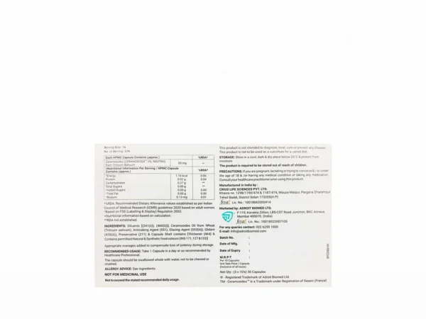 SKINFAY ORAL MOISTURIZER CAPSULE - Image 3