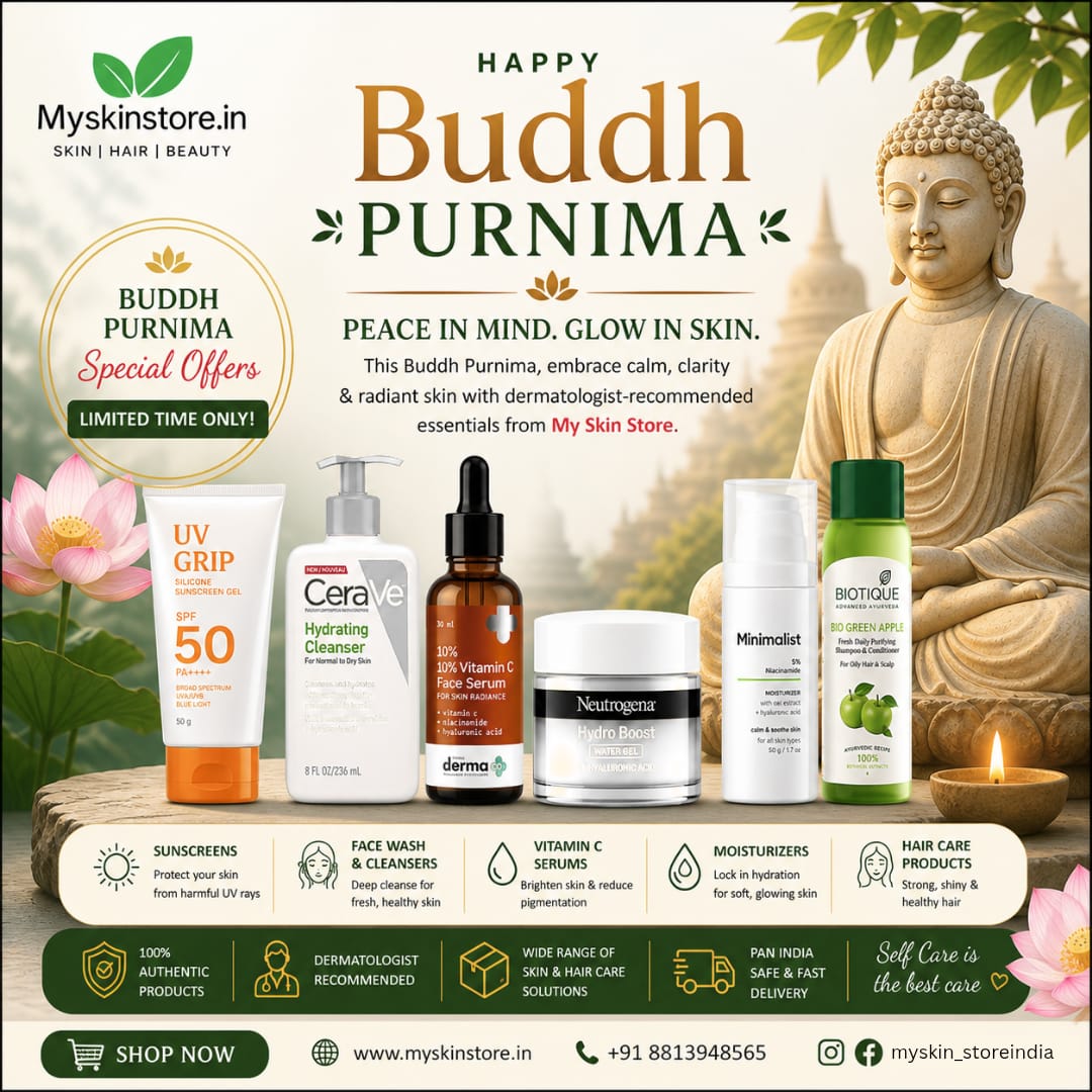 Buddha Purnima Skincare Offers | Glow Your Skin with Myskinstore