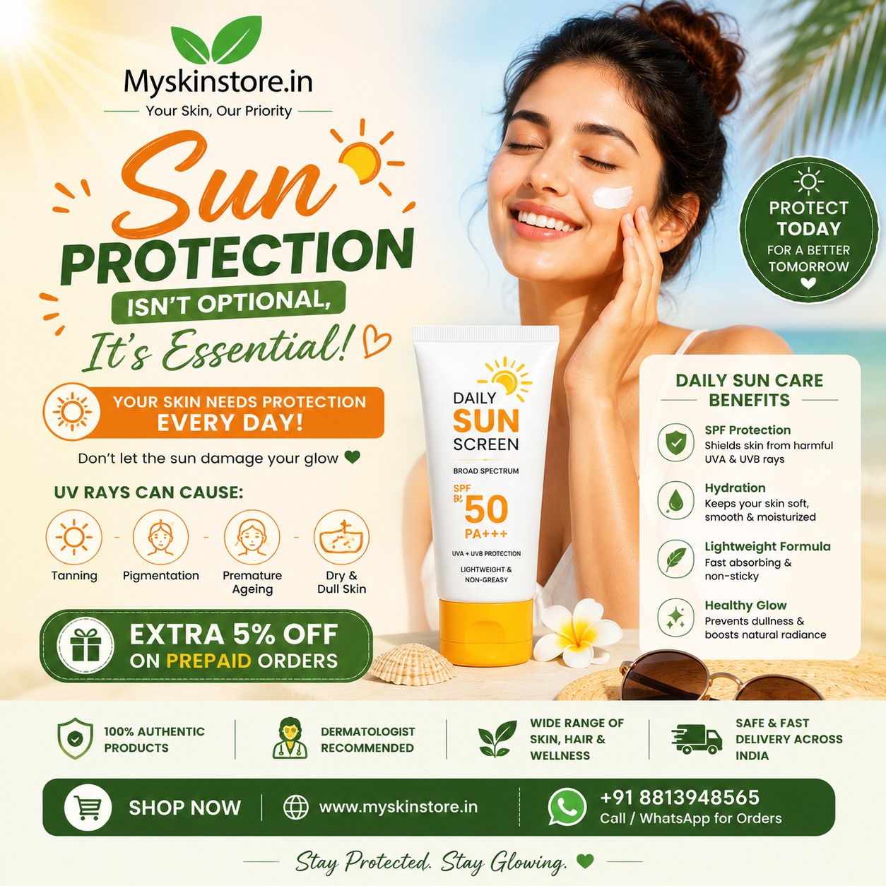 Why SPF 50 Sunscreen is Essential for Healthy Skin