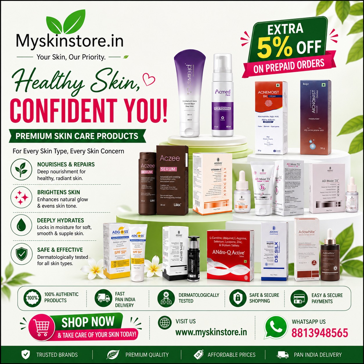 Best Face Care Products Online in India MySkinStore.in