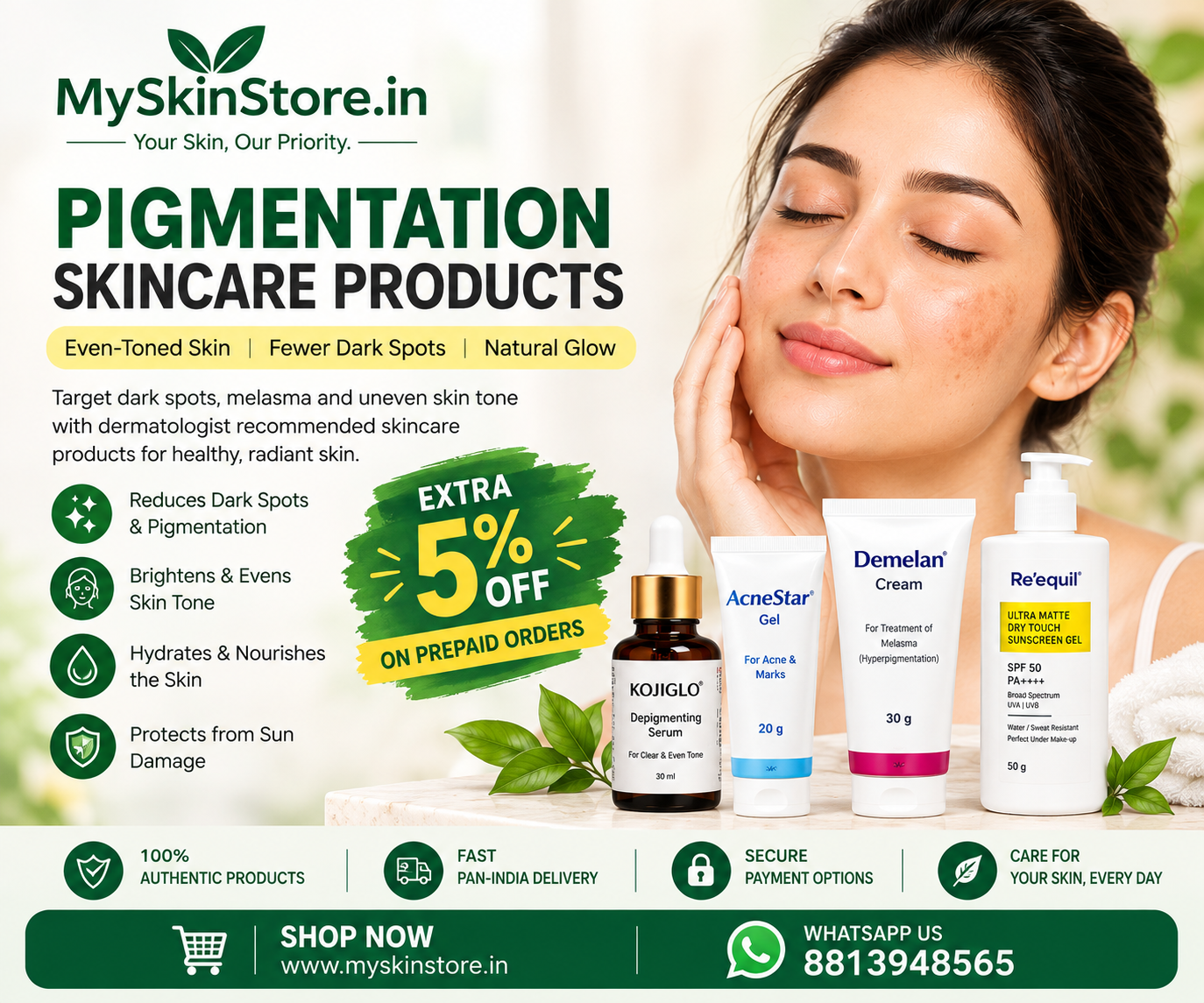 Pigmentation Skincare Products Online in India